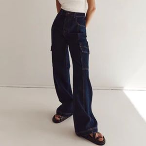 BRODY INDIGO MID RISE CARGO